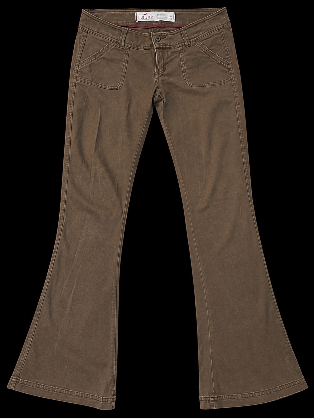 Hollister Brown Flare Jeans